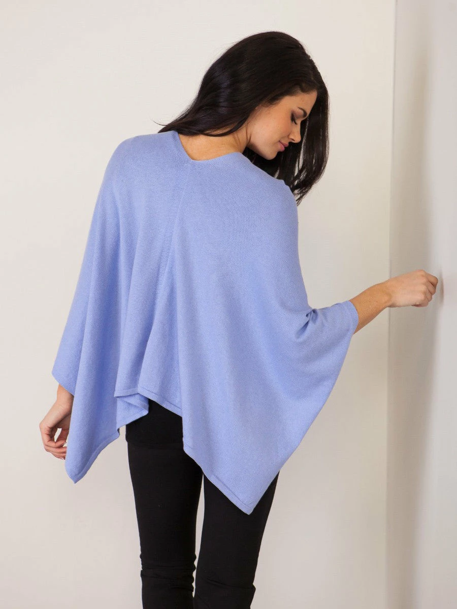 Alashan Cashmere Alashan Cashmere Cotton Cashmere Trade Wind Topper - Ebony