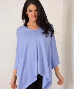 Alashan Cashmere Cotton Cashmere Trade Wind Topper - Sherbet