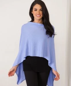 Alashan Cashmere Cotton Cashmere Trade Wind Topper - Sherbet