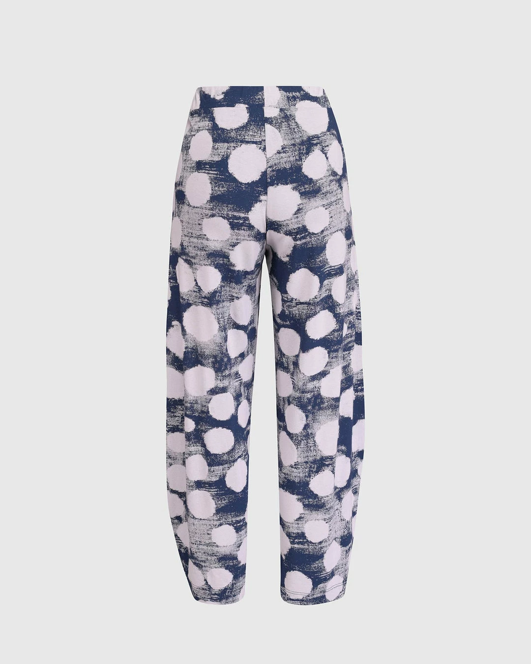 Alembika Alembika Distressed Dot Lantern Pant, Navy