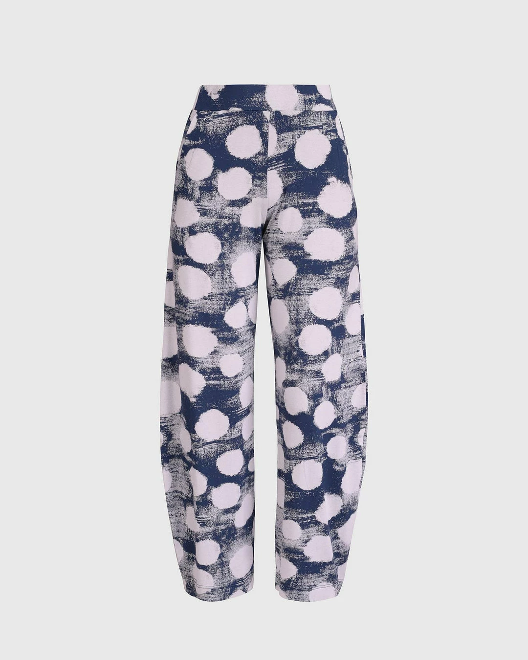 Alembika Alembika Distressed Dot Lantern Pant, Navy