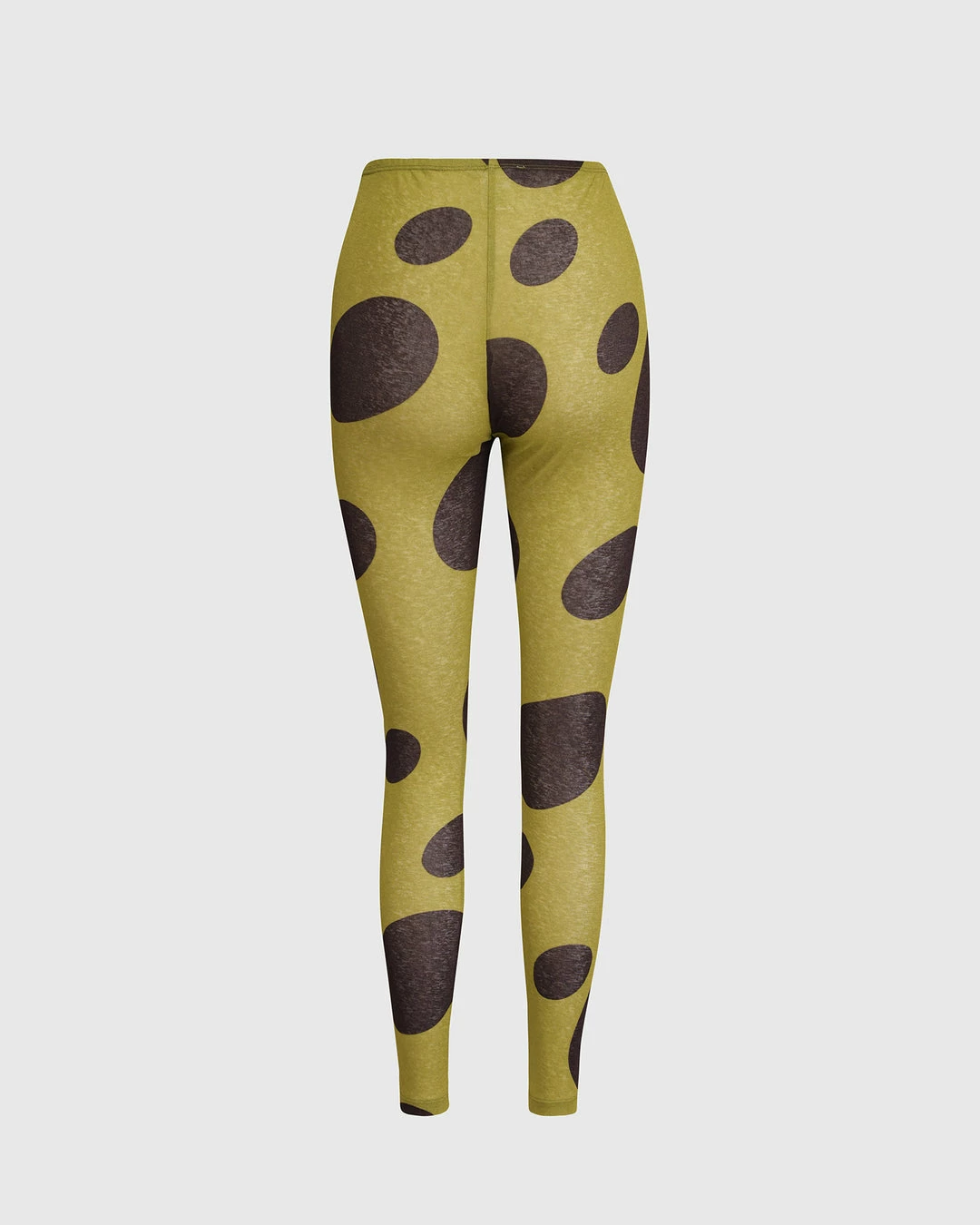 Alembika Alembika Dot Mesh Leggings, Olive