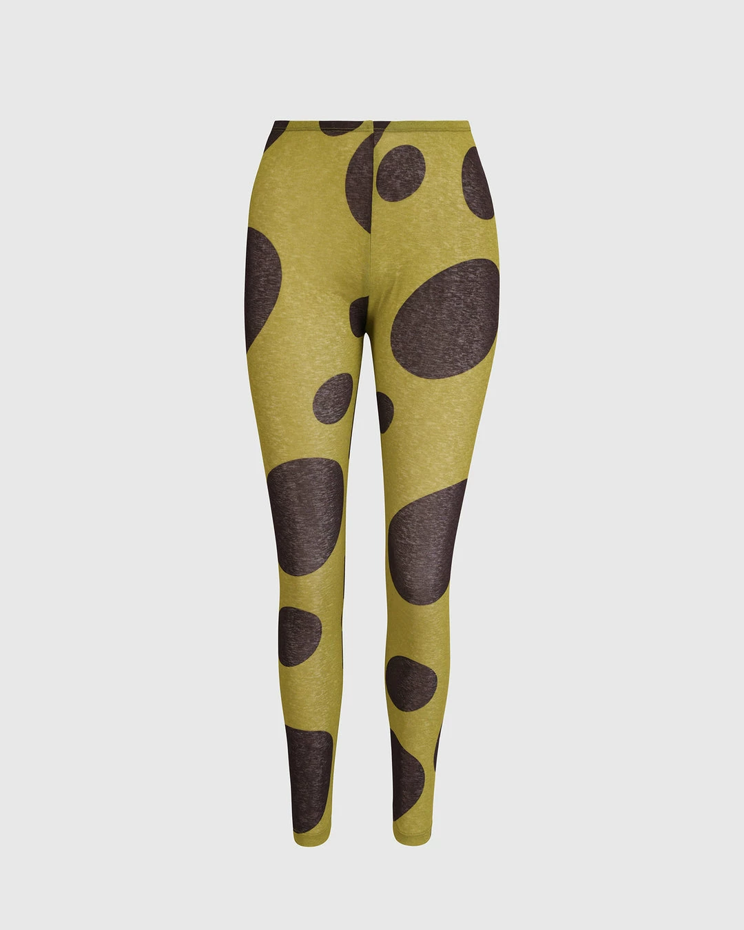 Alembika Alembika Dot Mesh Leggings, Olive