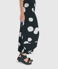 Alembika Alembika Large Dot Punto Pant, Black