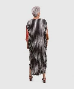 Alembika Alembika Satin Crush Mix Panel Dress, Butterfly