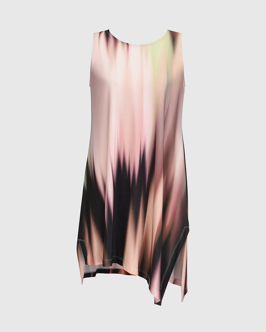 Alembika Alembika Soft Ombre Asymmetric Tank Tunic, Plume