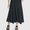 Alembika Alembika Tekbika Asymmetric Skirt, Black
