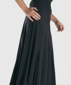 Alembika Alembika Tekbika Asymmetric Skirt, Black