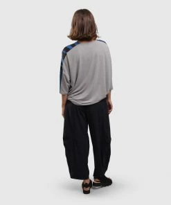 Alembika Alembika Tekbika Stripe Relaxed Top, Ocean