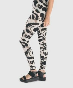 Alembika Alembika Tie Dye Print Legging, Tribal