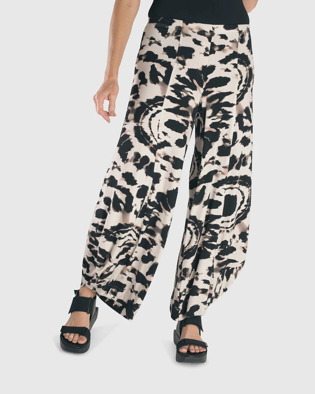Alembika Tie Dye Print Punto Pant, Tribal Alembika