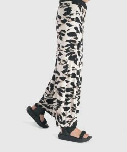 Alembika Tie Dye Print Punto Pant, Tribal Alembika