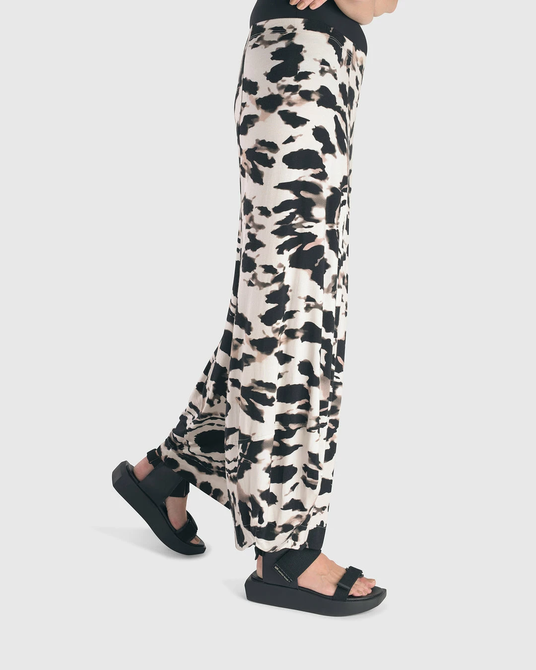 Alembika Tie Dye Print Punto Pant, Tribal Alembika