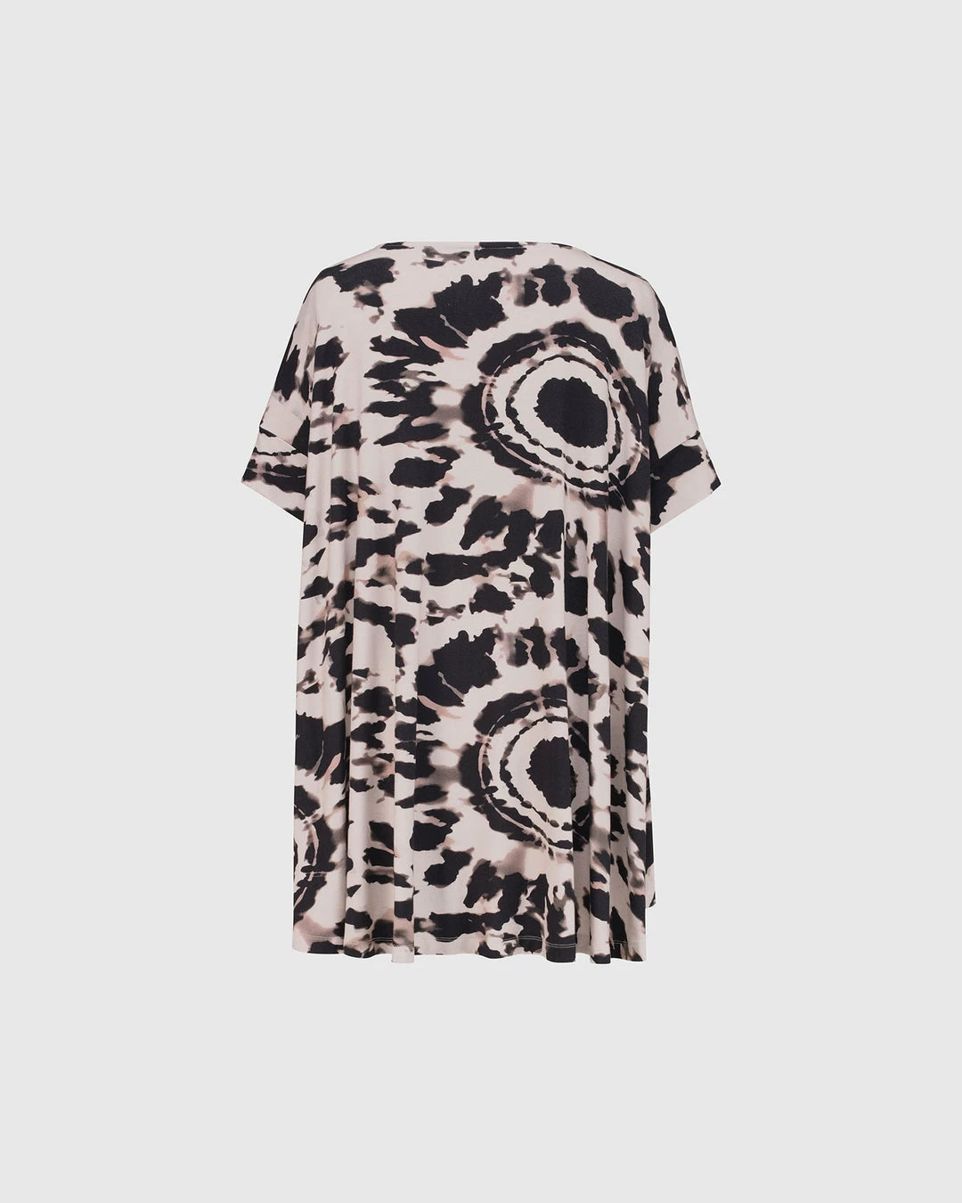 Alembika Alembika Tie Dye Print Trapeze Top, Tribal