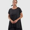 Alembika Alembika Urban Hi Lo Top, Stripes