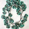 Ekeimenna By Annemieke Broenink Huge Recycled Pansy Necklace - Aqua Green Annemieke Broenink
