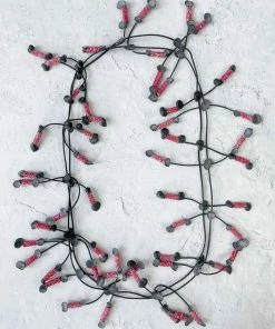 Annemieke Broenink Glitter Pop Necklace, Red Annemieke Broenink