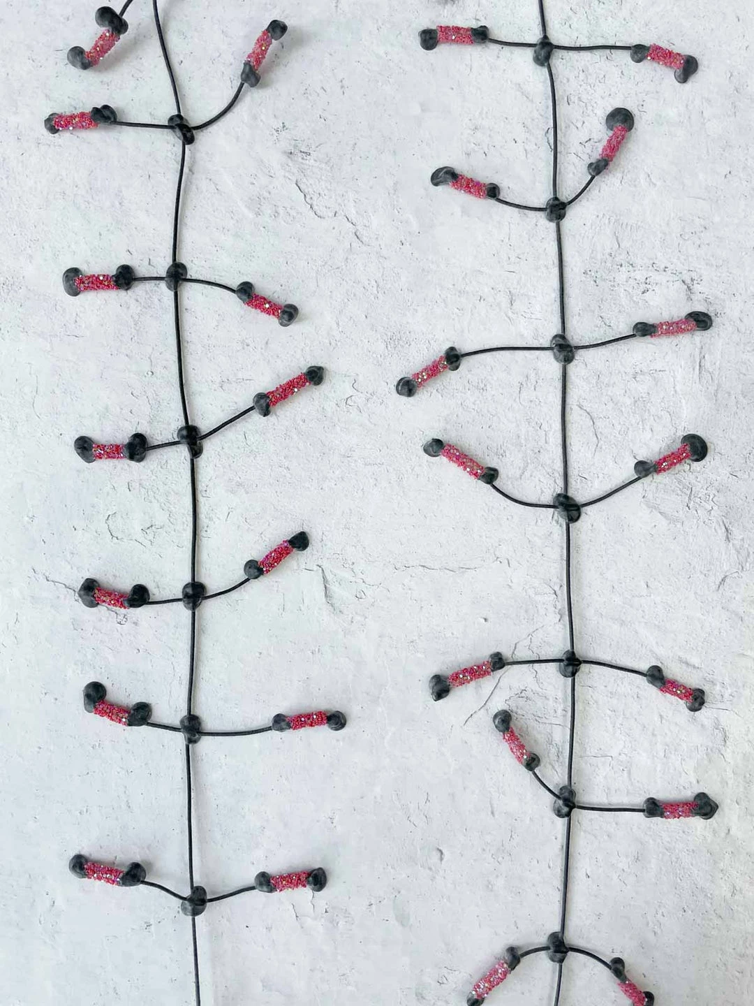 Annemieke Broenink Glitter Pop Necklace, Red Annemieke Broenink