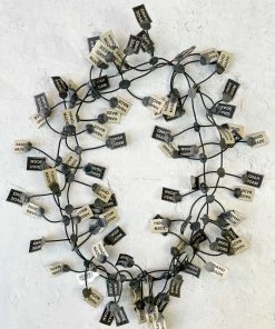 Annemieke Broenink Annemieke Broenink Handmade Necklace, Black/Cream