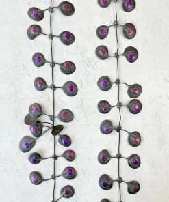 Annemieke Broenink Metallic Poppy Necklace, Violet Annemieke Broenink