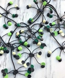 Annemieke Broenink Annemieke Broenink Multi Dot Necklace - Acid Green