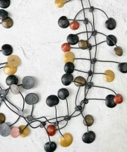 Annemieke Broenink Pop Necklace, Gravy (Neutral Gold)