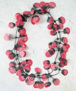 Annemieke Broenink Poppy Necklace, Bubble Gum