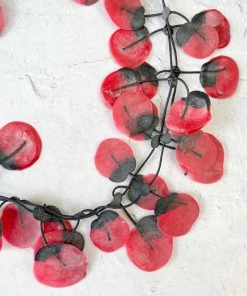 Annemieke Broenink Annemieke Broenink Poppy Necklace, Burgundy