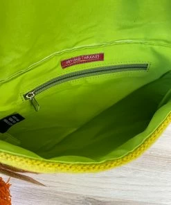 Beyond Threads Beyond Threads Buttercup Embroidered Wool Handbag, Multi