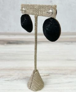 Beyond Threads Beyond Threads Douli Earrings, Black