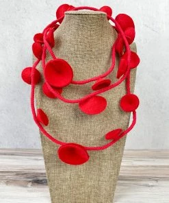 Beyond Threads Beyond Threads Douli Necklace, Flame