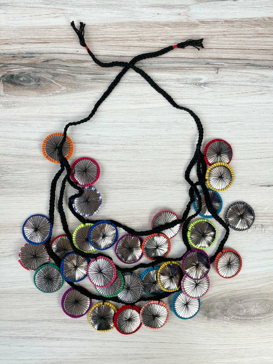 Beyond Threads Beyond Threads Parasols Necklace, Multi