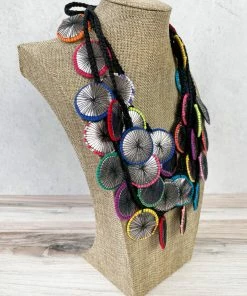 Beyond Threads Beyond Threads Parasols Necklace, Multi