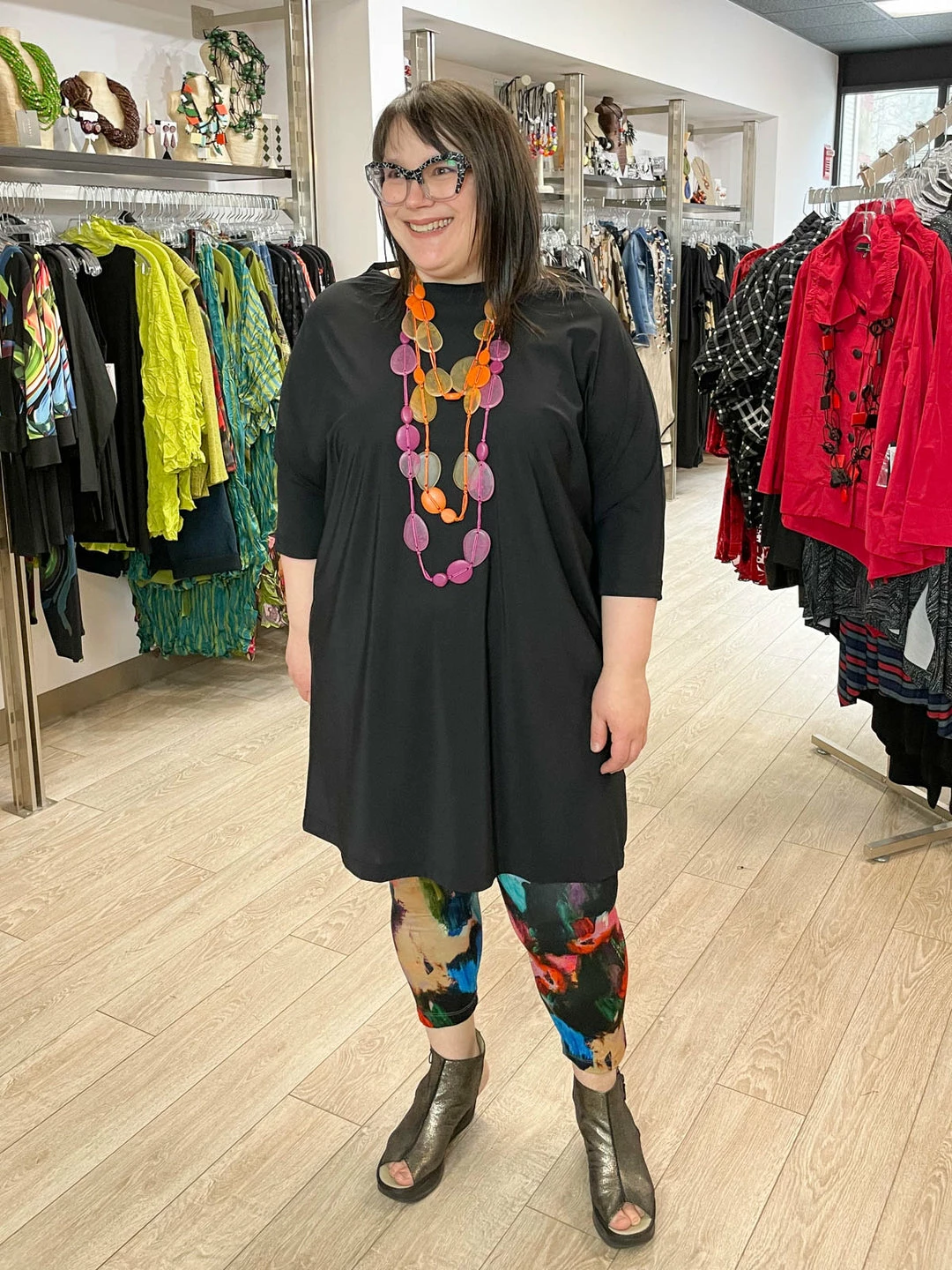 Bryn Walker Capri Legging, Paletta Print Bryn Walker