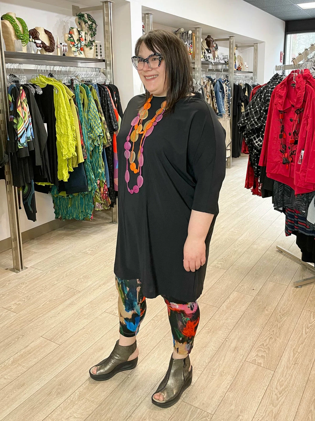 Bryn Walker Ingrid Dress, Black Bryn Walker