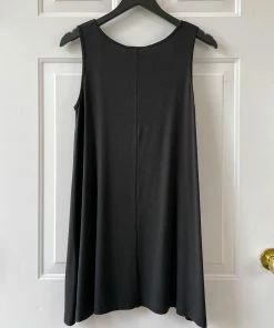 Chalet Jersey Full Long Tank, Black