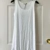 Chalet Crinkle Full Long Tank, White