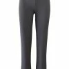 Clara Sunwoo Clara Sunwoo Knit Straight Leg Pant, Charcoal
