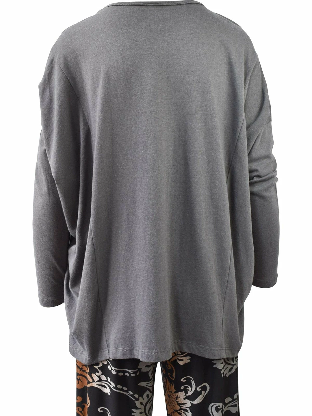 Clara Sunwoo Modal Cotton Oversized Tunic, Charcoal