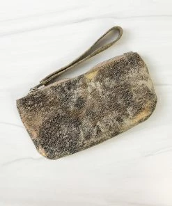 CoFi Leathers Ellie Wristlet, Gold CoFi Leathers