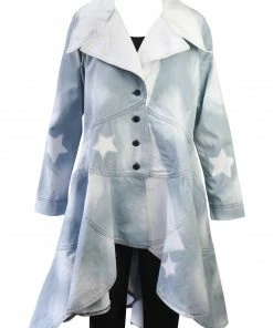 Cynthia Ashby Passage Jacket, Blue Stencil Cynthia Ashby