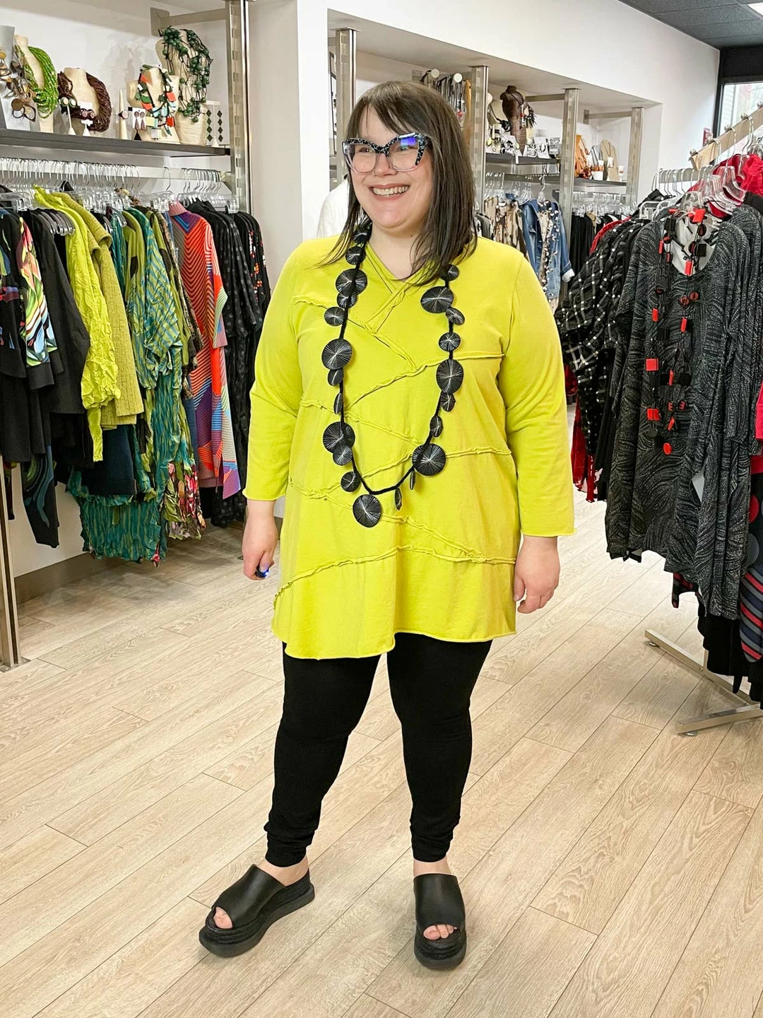 Cynthia Ashby Sonoma Tunic, Daffodil Cynthia Ashby