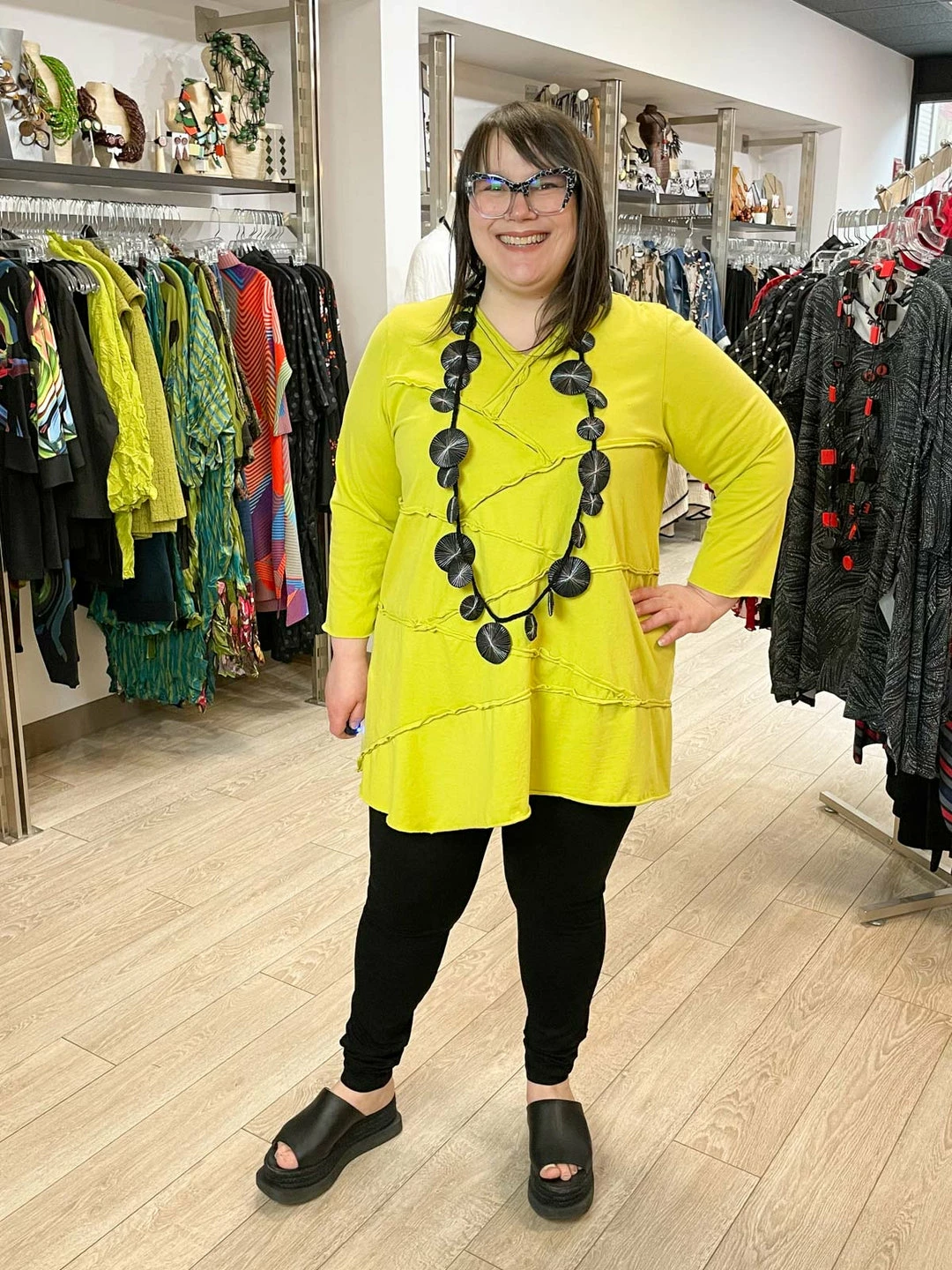 Cynthia Ashby Sonoma Tunic, Daffodil Cynthia Ashby