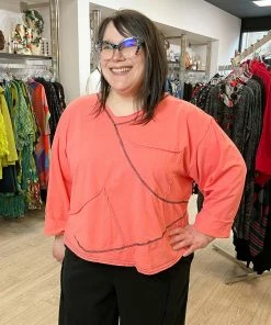 Cynthia Ashby Cynthia Ashby Wave Top, Peach