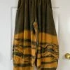 Dress To Kill Multi Folded Pant, Mustard Cord Ninja Zebra Dye