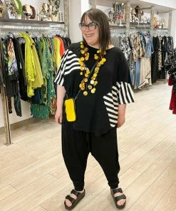 Trine Kryger Simonsen Tonia Drop Crotch Pants, Black Trine Kryger Simonsen