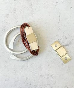 OC Jewelry Lasso Magnet Brooch, Silver/Copper OC Jewelry