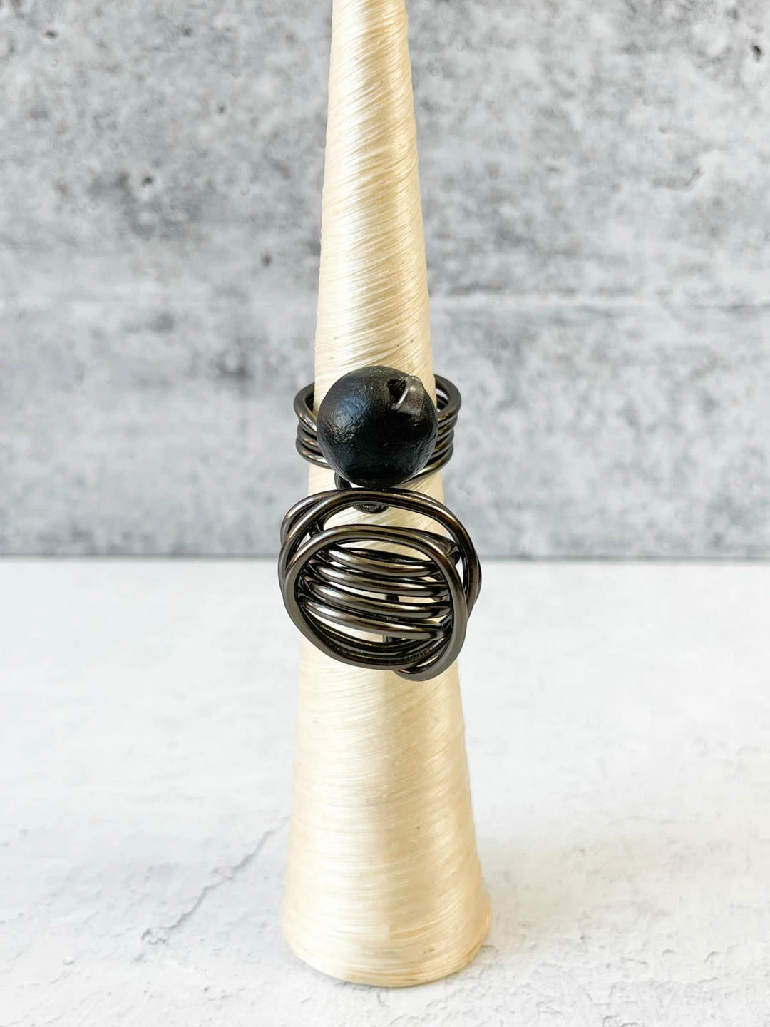 OC Jewelry Wilma Ring, Black UL