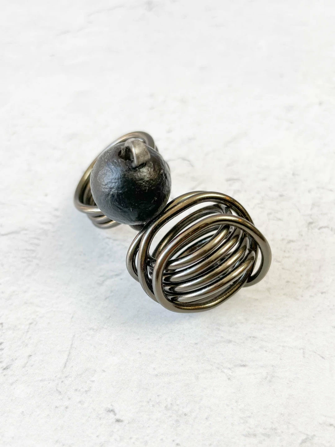 OC Jewelry Wilma Ring, Black UL