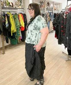 Dress To Kill Glamour Tuck Skirt, Black Taffeta Crush Dress To Kill